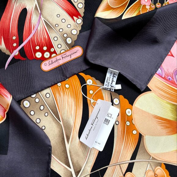 Salvatore Ferragamo Silk Scarf - Picture 8 of 15